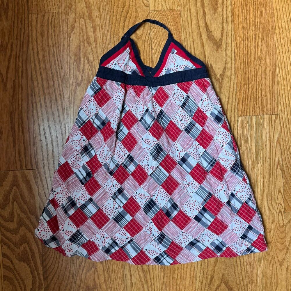 EUC sz 4 Janie and Jack vintage patchwork dress